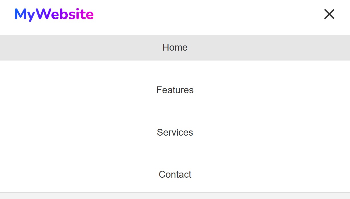 Glass Navbar Preview